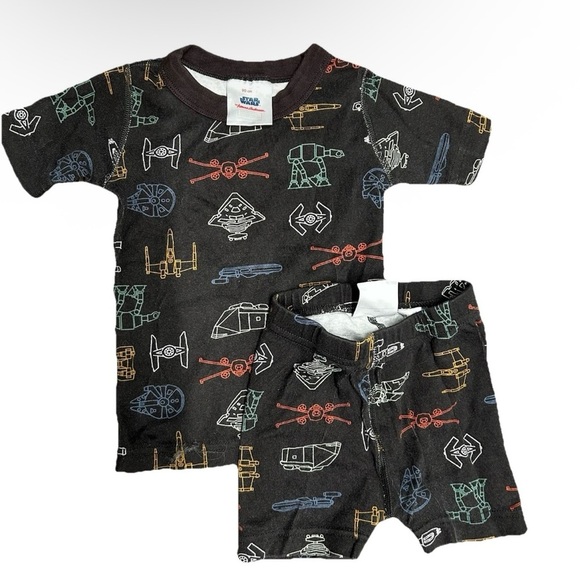 Hanna Andersson Star Wars Summer Pajamas Size 3T - Picture 1 of 4